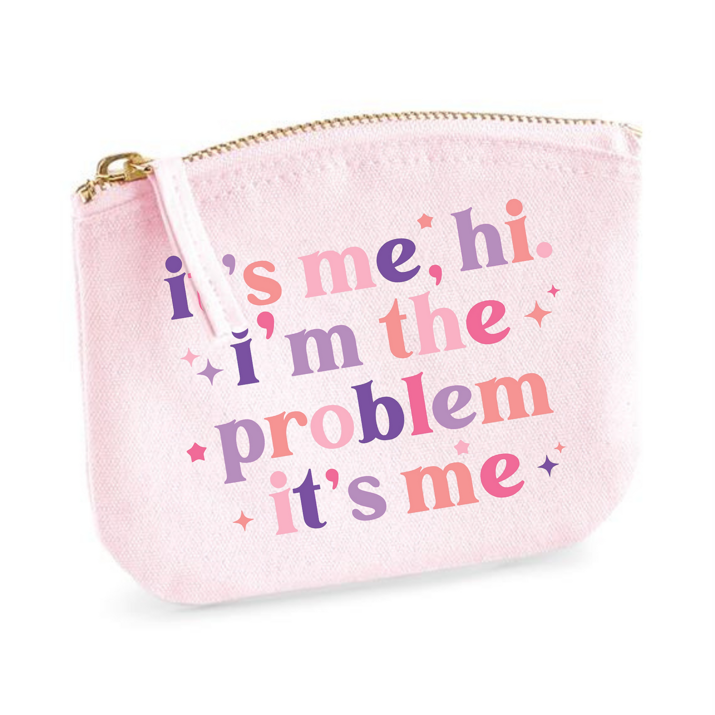 100% organic cotton ‘it’s me hi’ purse