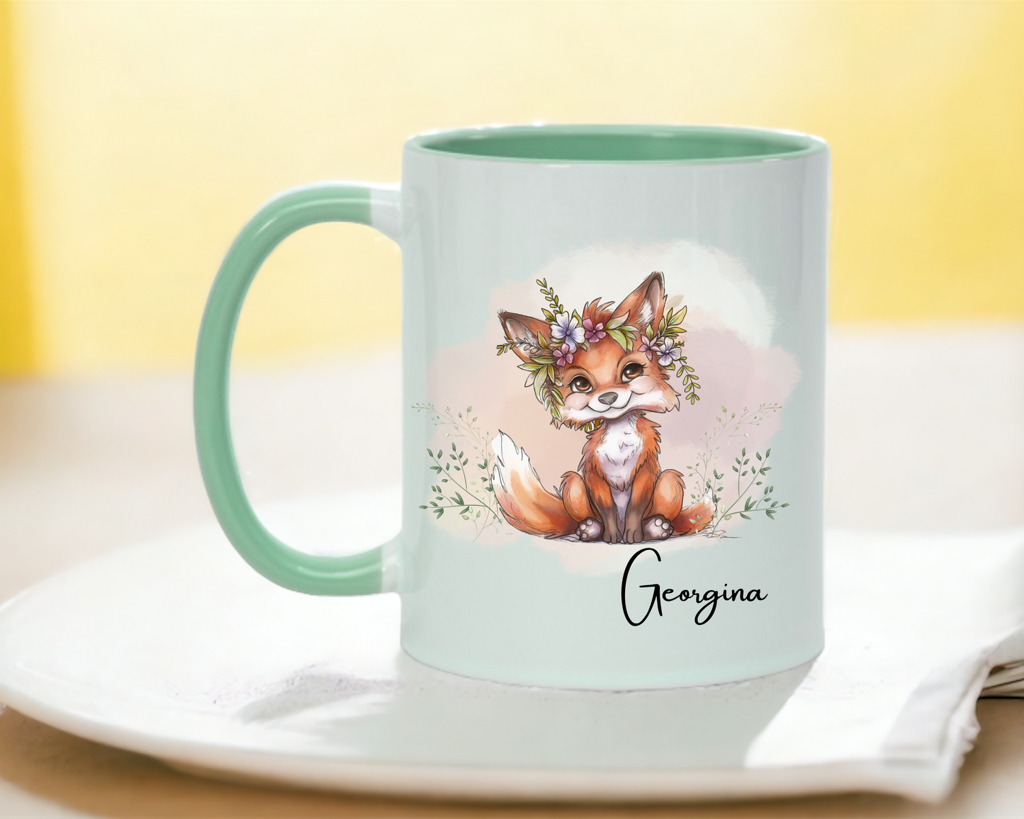 Woodland Fox mug