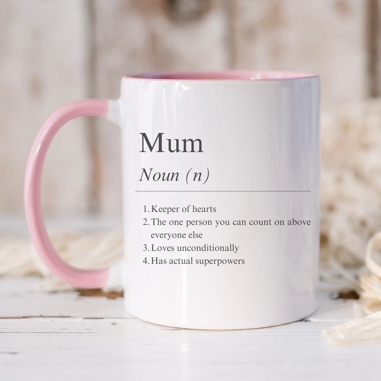 Mum dictionary stule 11oz mug