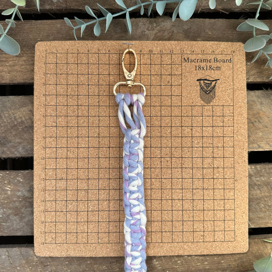 Small macrame cork board