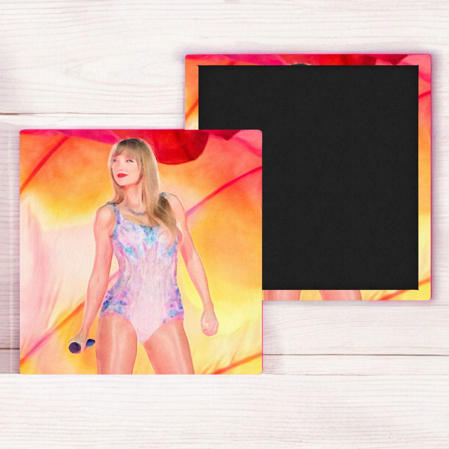 Oil painting style Taylor Magnet