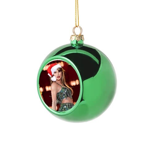 Festive Swiftie Christmas baubles