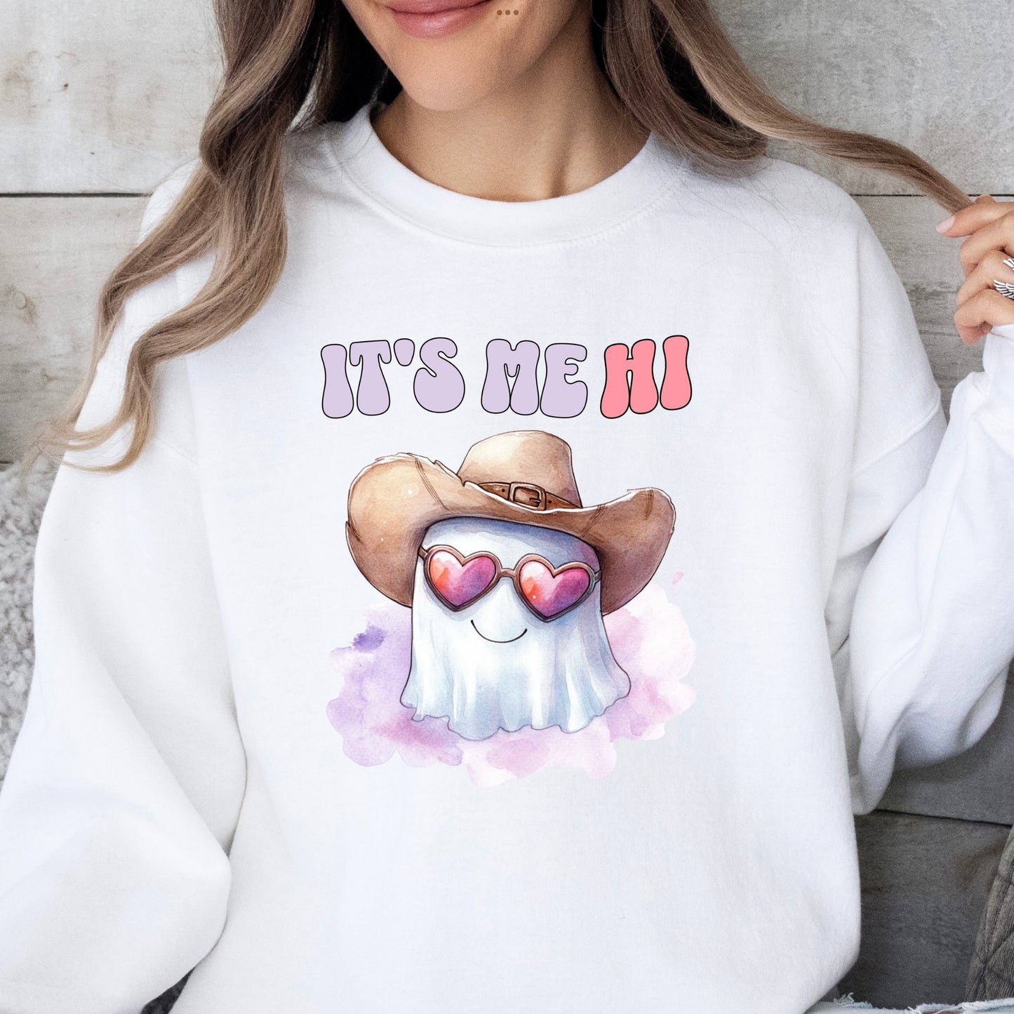 Taylor it’s me hi autumn cute ghost sweatshirt