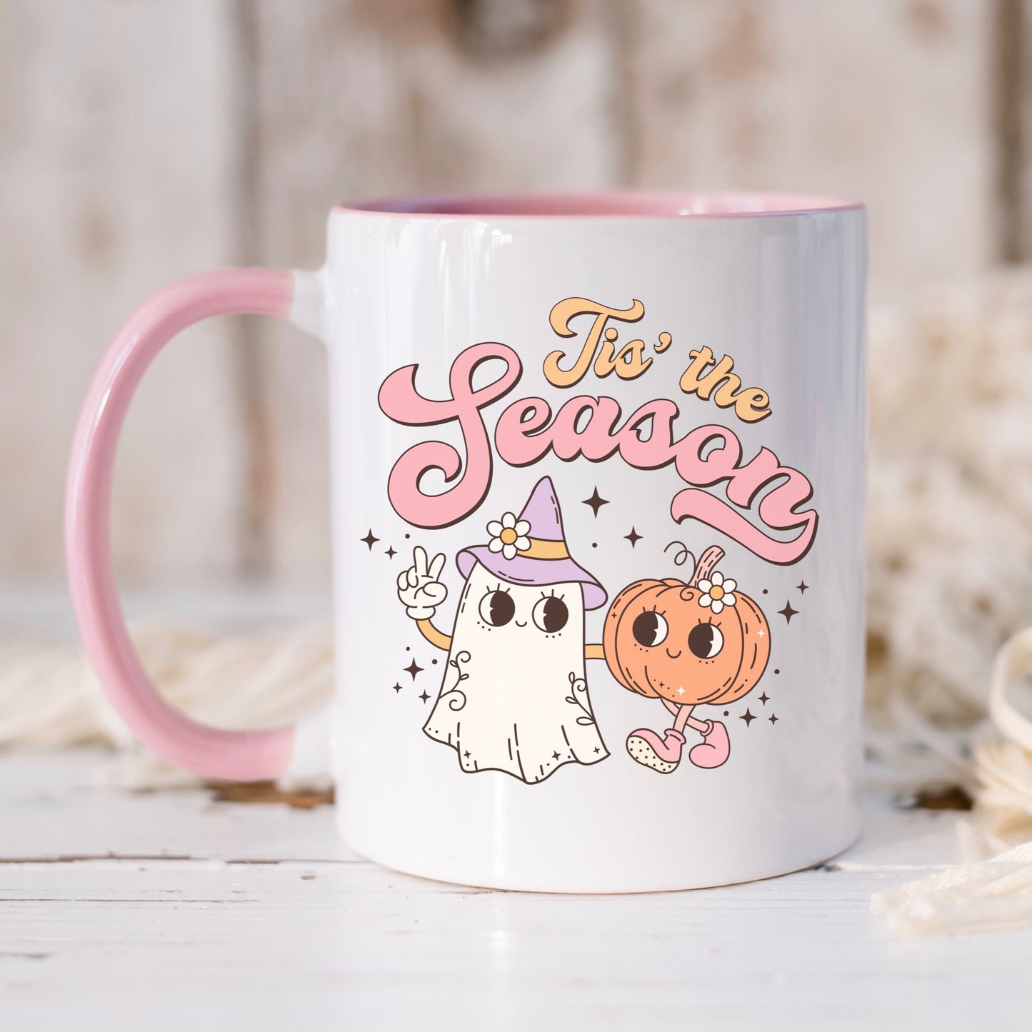 Tis the season cute Halloween mug