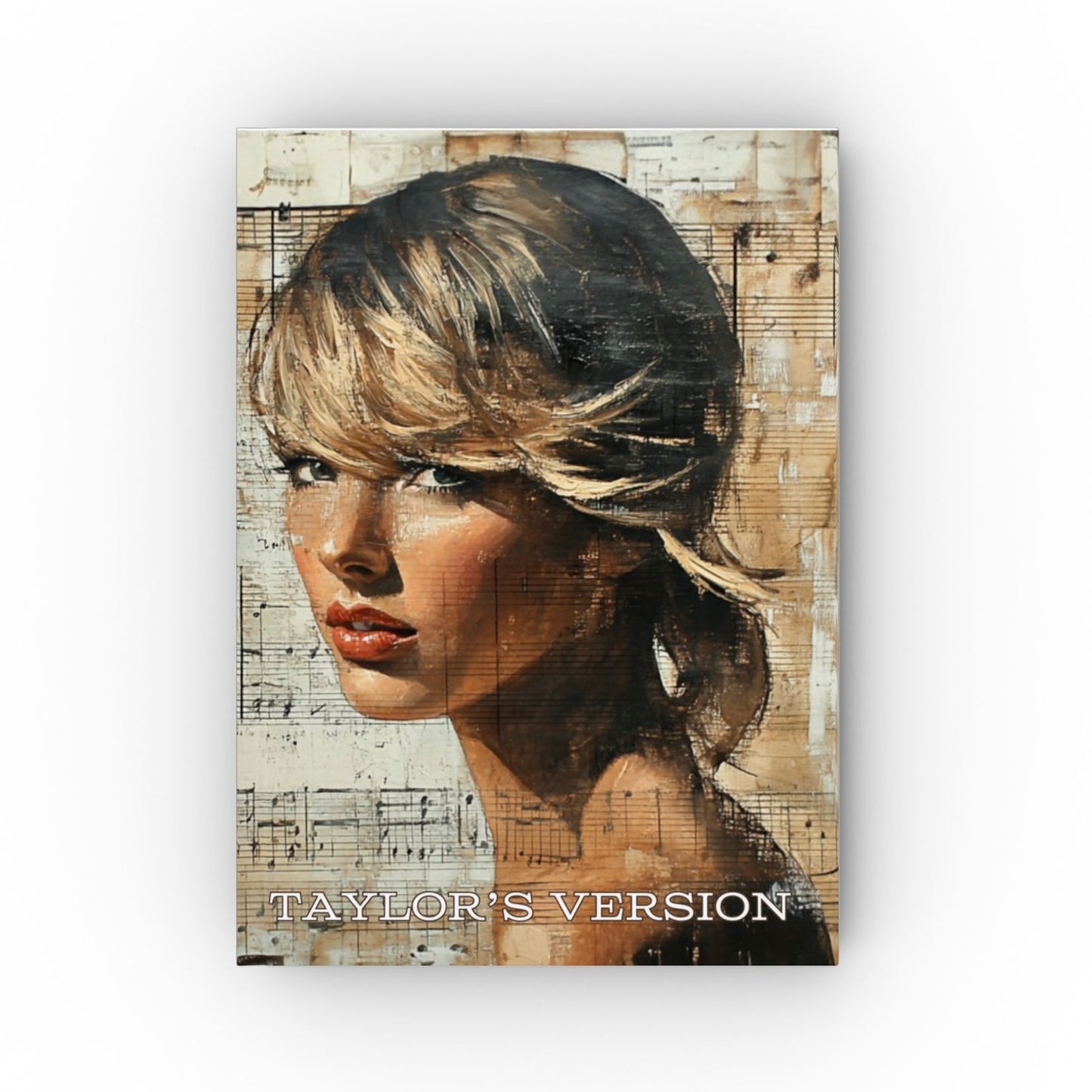 Taylors version vintage style hardback lined journal